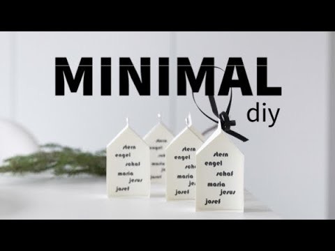 Weihnachtskrippe aus Papier selber basteln