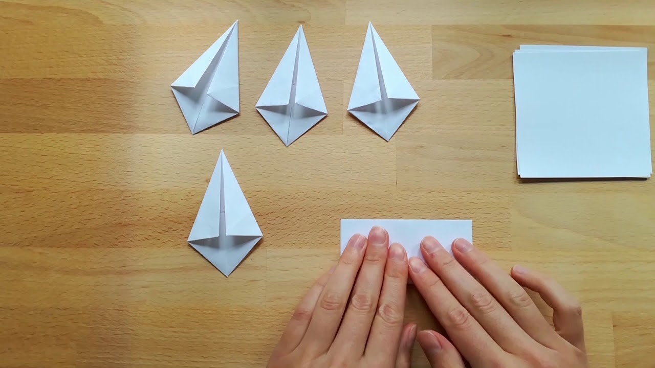 Weihnachtssterne basteln mit Lea