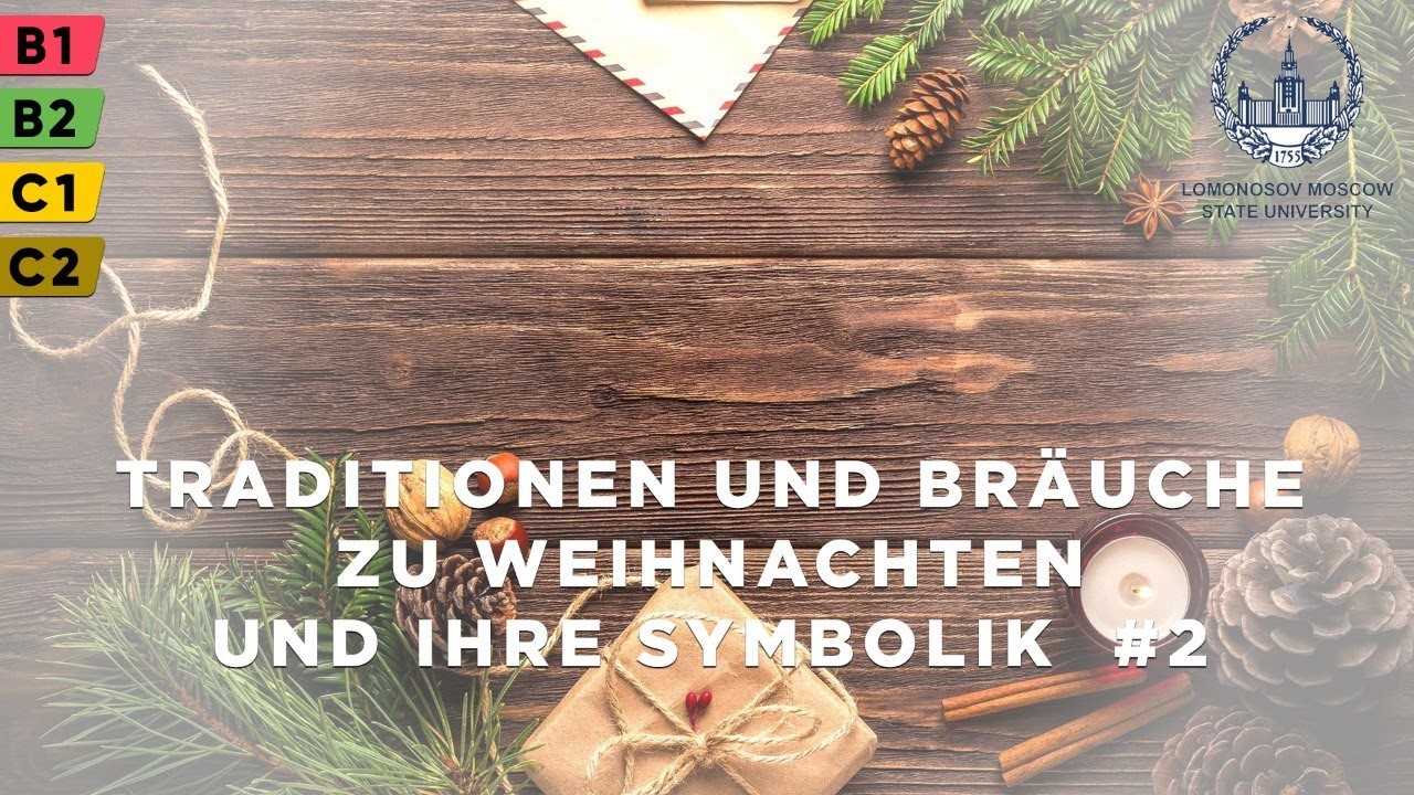 Weihnachtstraditionen. Teil 2: Adventsbräuche