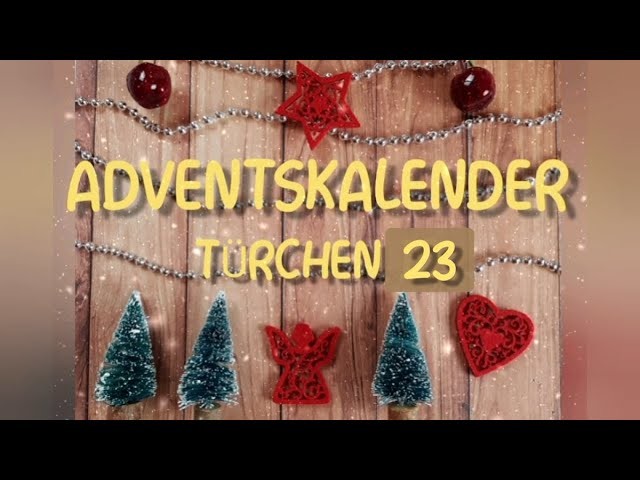 ???? Adventskalender ???? | ???? Türchen 23 ???? | Kann man aus den Mini-Gummistempeln von Action . 