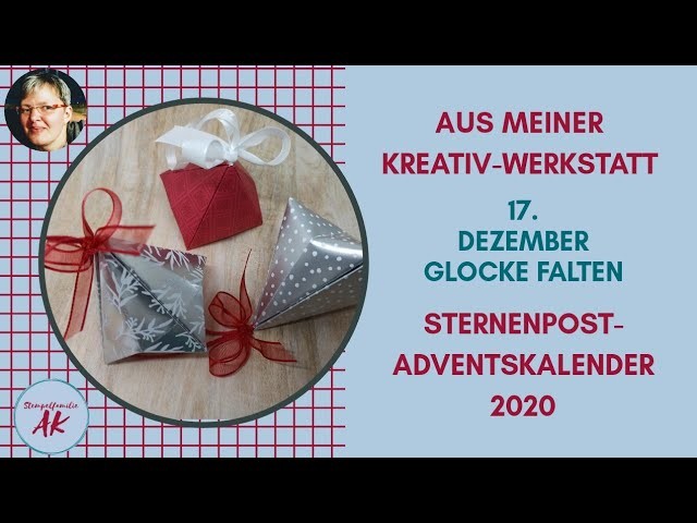 DIY Origami Glocke falten Schnell & einfach - Anleitung Papierglöckchen SPAK 17.2020 -  Stampin'Up