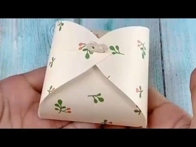 Diy origami paper Gift  holder