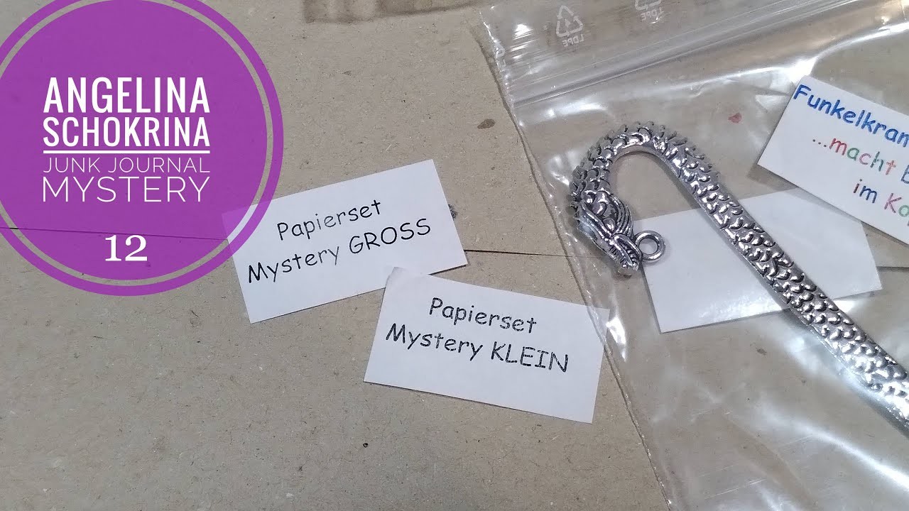 Mystery Junk Journal Lapbook XXL Teil 12