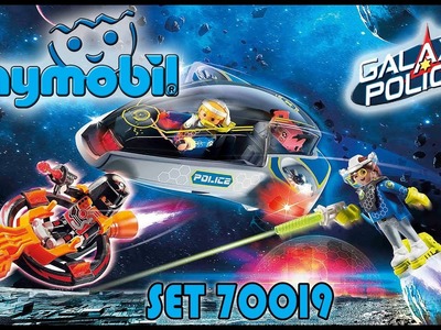 Playmobil SET 70019 Galaxy Police  Gleiter mit Licht