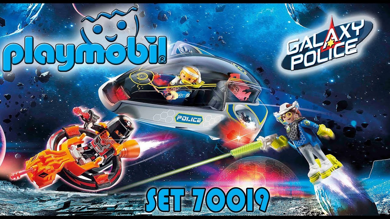 Playmobil SET 70019 Galaxy Police  Gleiter mit Licht