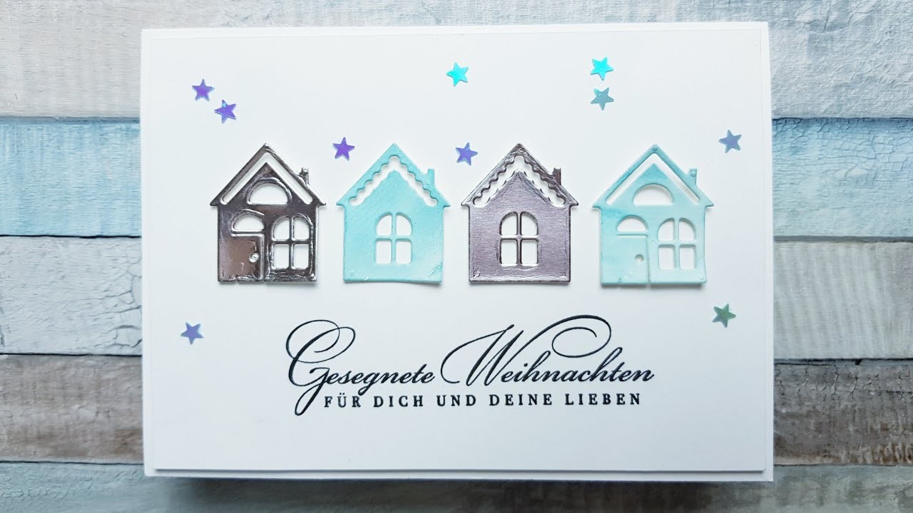 Schnelle Weihnachtskarte