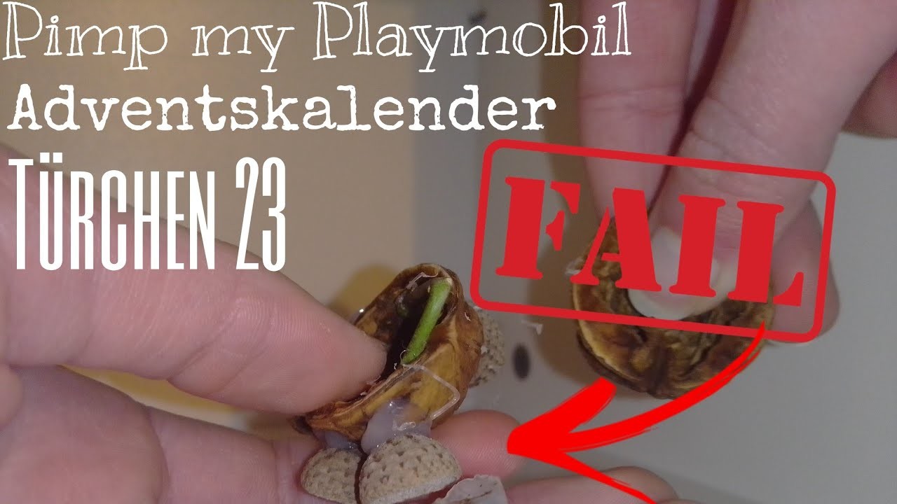 Spielzeuggeschichten Pimp my Playmobil Adventskalender 2020 - Türchen 23 | Manchmal geht was schief????