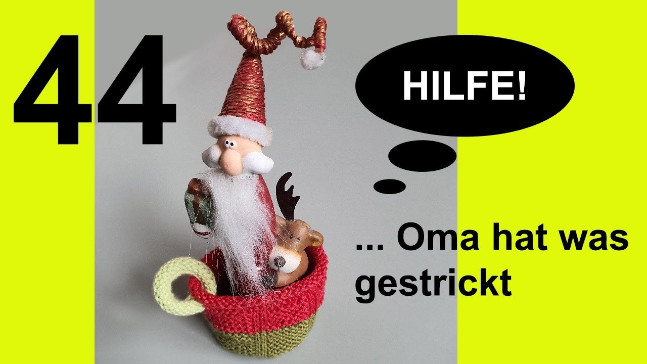 Stricktherapie 44 Hilfe ! OMA hat was gestrickt!