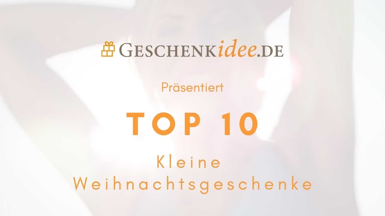 Top 10 kleine Weihnachtsgeschenke von Geschenkidee.de