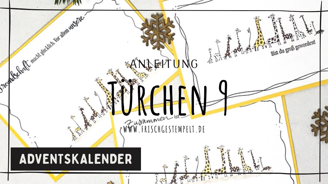 Türchen 9????Adventskalender 2020 Steckenpferdchen????Doddle????DIY????Tutorial