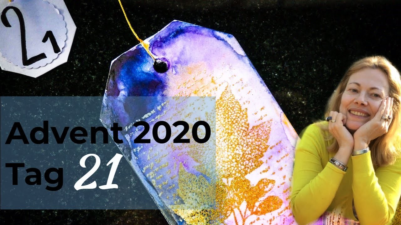 Adventskalender 2020 Tag 21: Wie sieht heute der Mixed Media Tag aus?