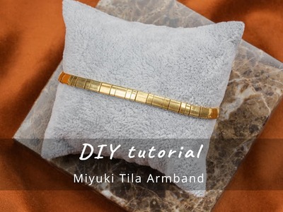 DIY: Tutorial SCHMUCK MACHEN - Miyuki Tila Armband ★ Dreambeads Online