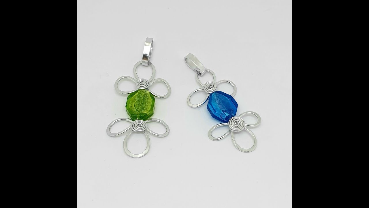 KETTENANHÄNGER mit INDISCHEM GLASSTEIN