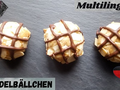 Mandelbällchen | Konfekt | Rezept | Marzipankonfekt (150 Untertitel)