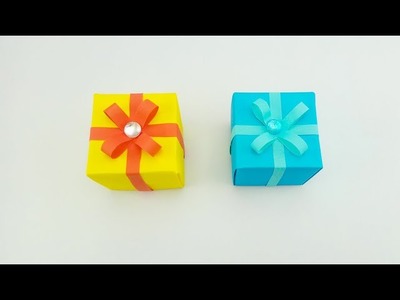 Origami gift box | gift box ideas | gift box | paper gift box | paper crafts | origami gift box