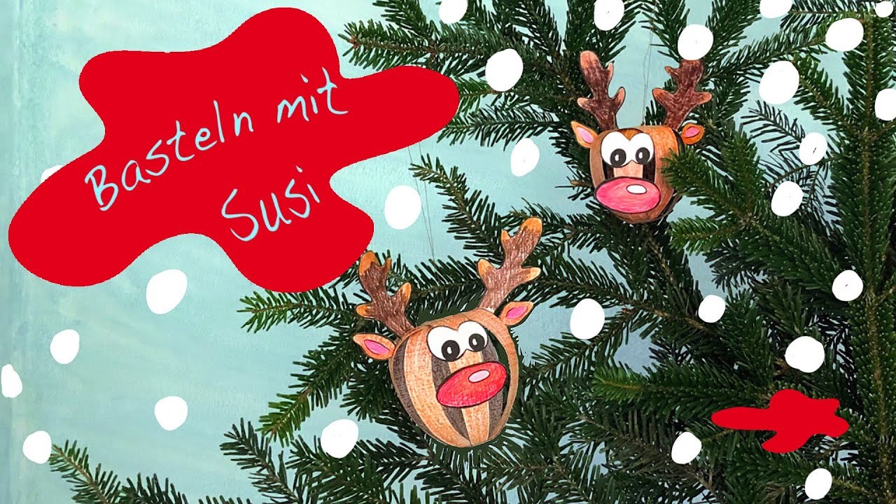 Rudolph der Weihnachtsbaumanhänger | Mitti's Bastelzimmer