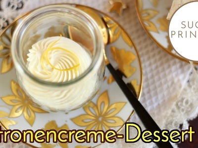 Schnellstes Weihnachtsdessert: Zitronencreme mit Grappa. Crema del Lario | Rezept von Sugarprincess