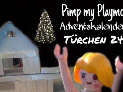 Spielzeuggeschichten Pimp my Playmobil Adventskalender 2020 - Türchen 24 | Haus aus Bausteinen