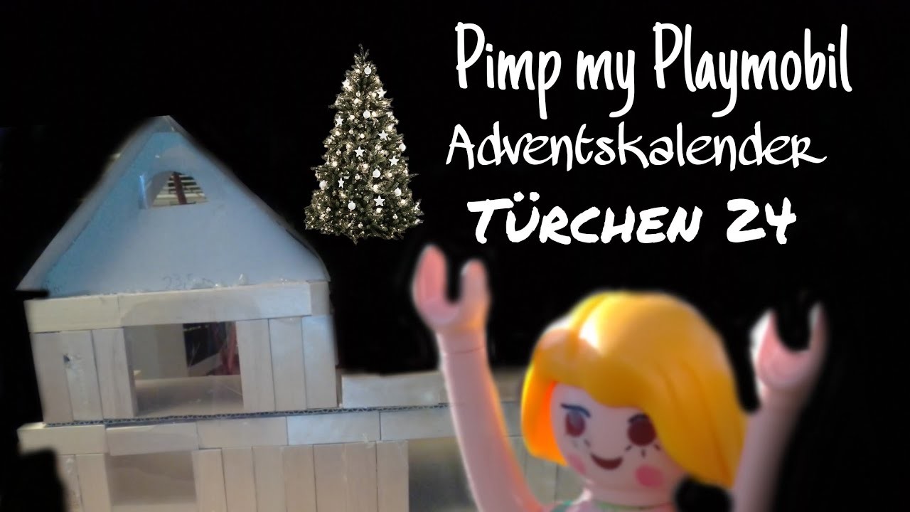 Spielzeuggeschichten Pimp my Playmobil Adventskalender 2020 - Türchen 24 | Haus aus Bausteinen