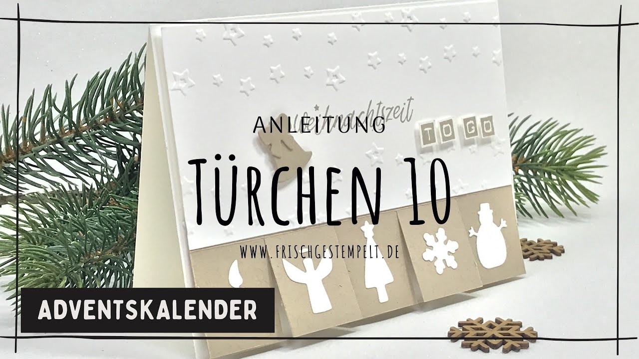 Türchen 10????Adventskalender 2020 Steckenpferdchen????Weihnachtszeit To Go????DIY????Tutorial