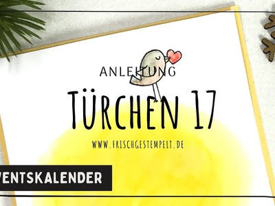 Türchen 17????Adventskalender 2020 Steckenpferdchen????Karte????DIY????Tutorial