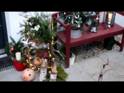 Weihnachtsdeko außen | Winterdeko außen