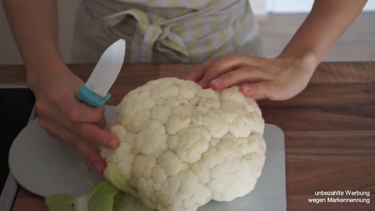 Wir machen Blumenkohlsalat