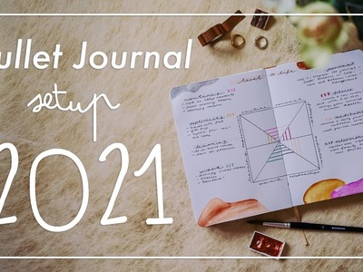 2021 BULLET JOURNAL SETUP | Plan with me | Ziele setzen & tracken