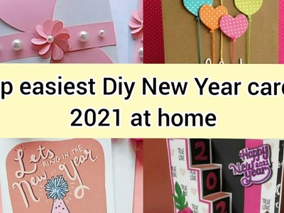 DIY New Year card ????|| Most Demanding New Year cards of 2021 || latest DIY handmade New Year cards