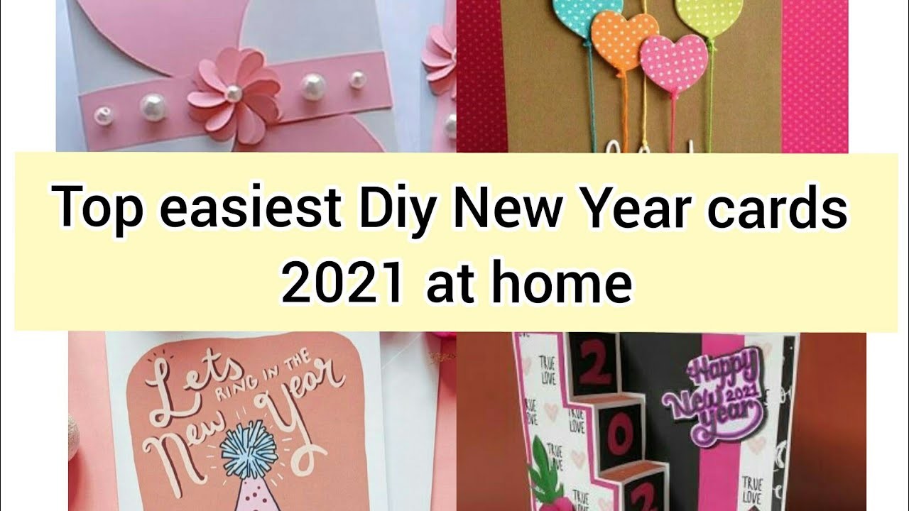 DIY New Year card ????|| Most Demanding New Year cards of 2021 || latest DIY handmade New Year cards