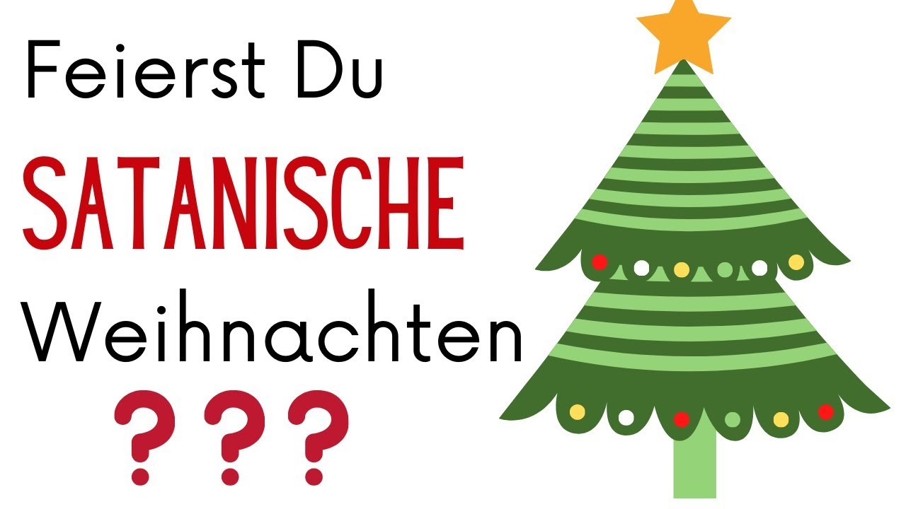 Feierst Du satanische Weihnachten ?   Daniela Malayah Bornemann