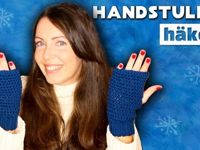 Fingerlose Handschuhe Häkeln | Anleitung für Anfänger | Handstulpen häkeln