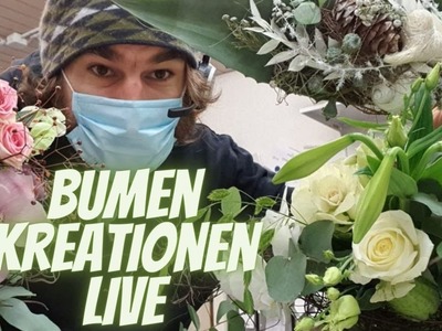 Livestream #221: Blumenkreationen in verschiedenen Variationen Floristik DIY