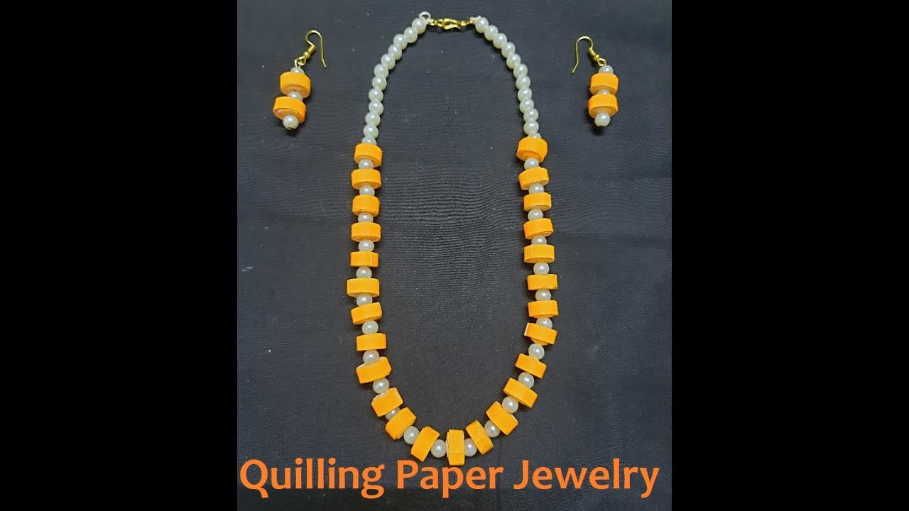 Quilling Paper Jewelry