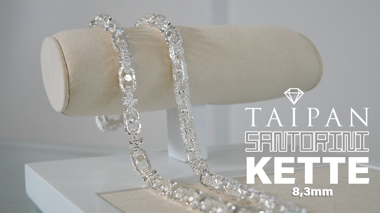 Taipan Monte Carlo "Santorini edt.2" Kette 60cm lang aus 925 Sterlingsilber