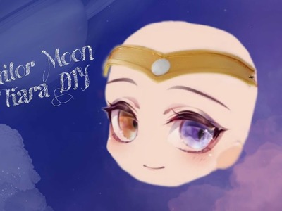 Tiara basteln aus Moosgummi