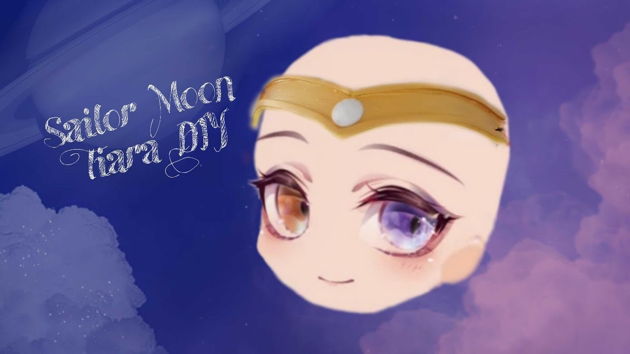 Tiara basteln aus Moosgummi