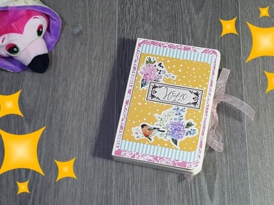 Tutorial ???? Cardstock Minialbum ????Dezember 2020