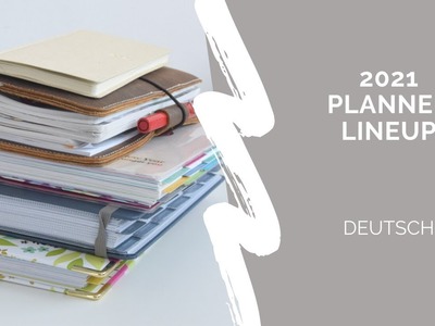 2021 Planner Lineup I DEUTSCH