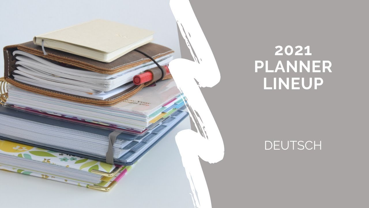 2021 Planner Lineup I DEUTSCH