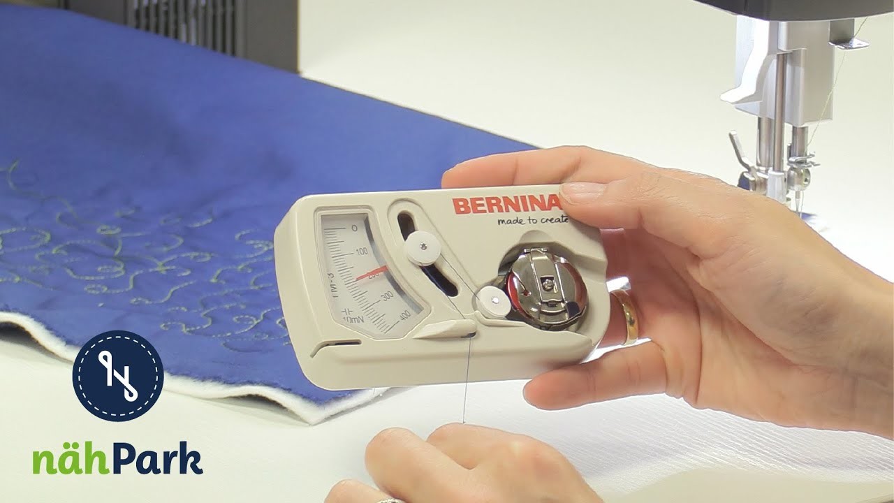 Bernina Longarm Q16  Q20 – Fadenspannung einstellen