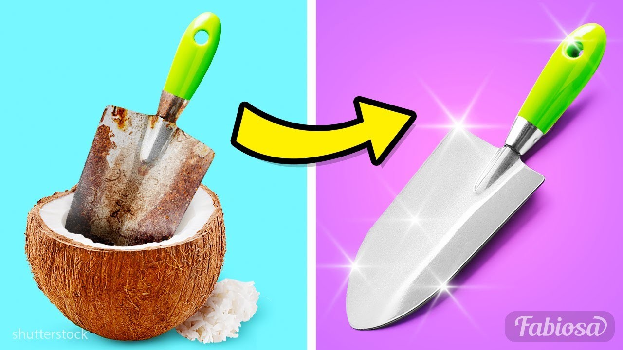 Blitzschnelles Gärtnern: Wie man Gartenwerkzeuge im Handumdrehen reinigt