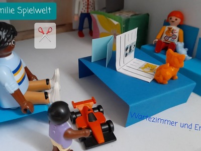 Pimp my Playmobil Film Deutsch Wartezimmer und Empfang# Krankenhaus Einrichtungsserie Teil 2