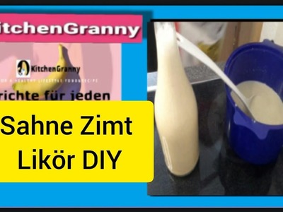 Sahne.Zimt-Likör DIY mega lecker der macht süchtig. Passend zu Silvester und Co #Liköre #DIY