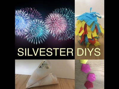 Silvester DIYs ✨. Konfetti Kanone, Glückskekse und Dekosterne