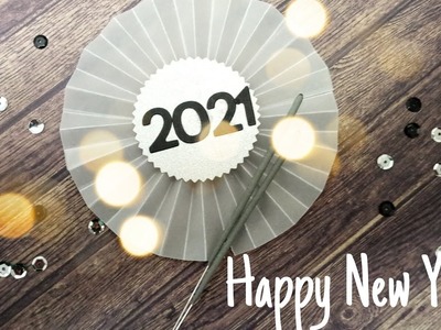 Silvesterdeko basteln • Guten Rutsch • Alles neu im neuen Jahr