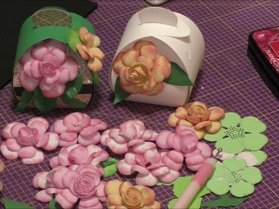 Stempelmühle Bastel Kit von Januar 2021 -  Flower Foam Blüten