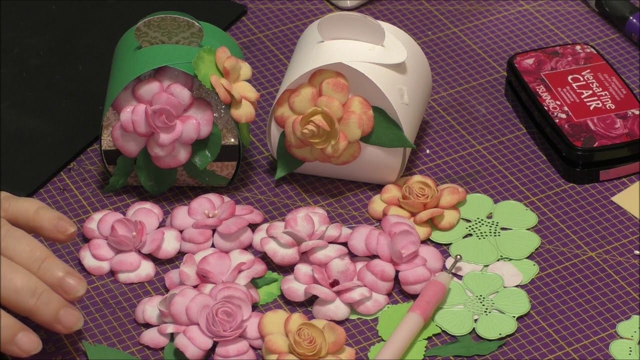 Stempelmühle Bastel Kit von Januar 2021 -  Flower Foam Blüten