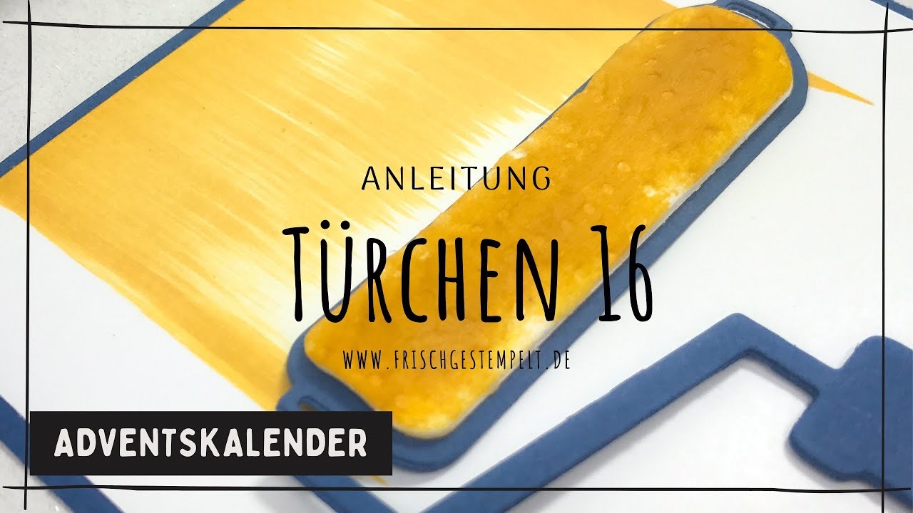 Türchen 16????Adventskalender 2020 Steckenpferdchen????Karte????DIY????Tutorial