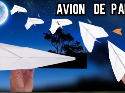 Como Fazer Um Avião De Papel Que Voa Muito Rapido •• Origami de papel • Origami Paper Toys